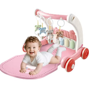 Kids Game 2-in-1 Baby Gym With Walker © Ⓢ