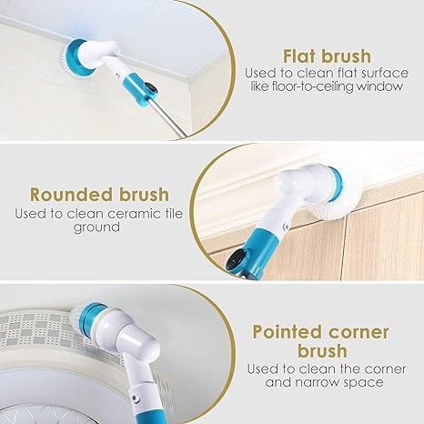 3 in 1 Electric Spin Scrubber High Power Cleaning Machine UAE