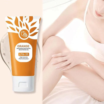 Orange Extract Exfoliating Gel – Brightening &amp; Pore Refining Formula (100g)