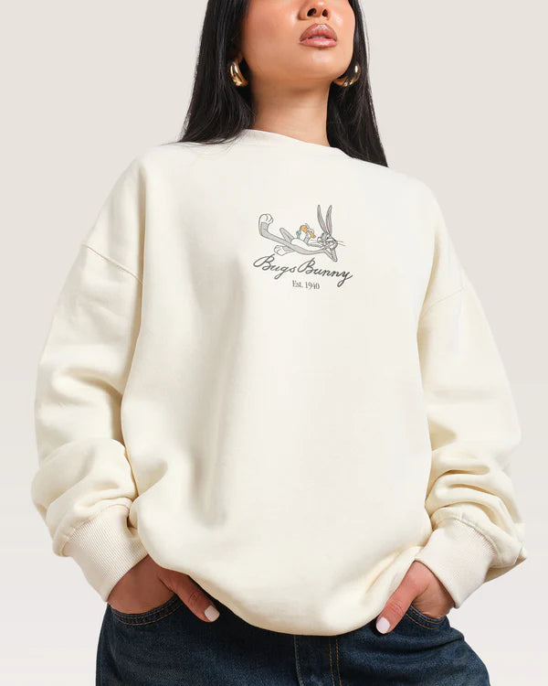 Bugs Bunny Book Crash Sweatshirt
